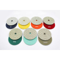 China white wet and dry grinding diamond 100mm polishing pad